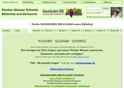 Plocher Glossar Ansicht Startseite